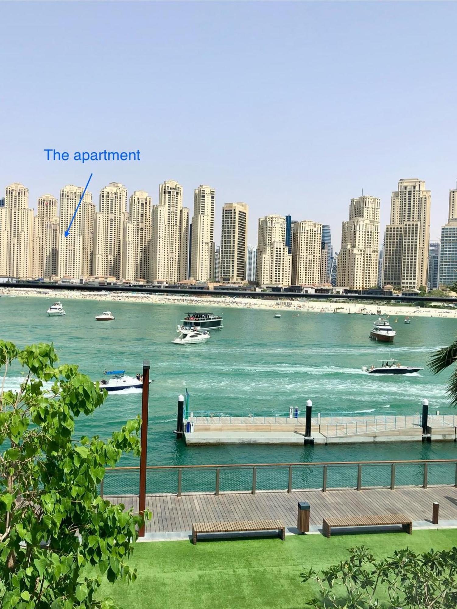 Jbr Beachfront Luxe Apartment All Rooms Sea Facing دبي المظهر الخارجي الصورة