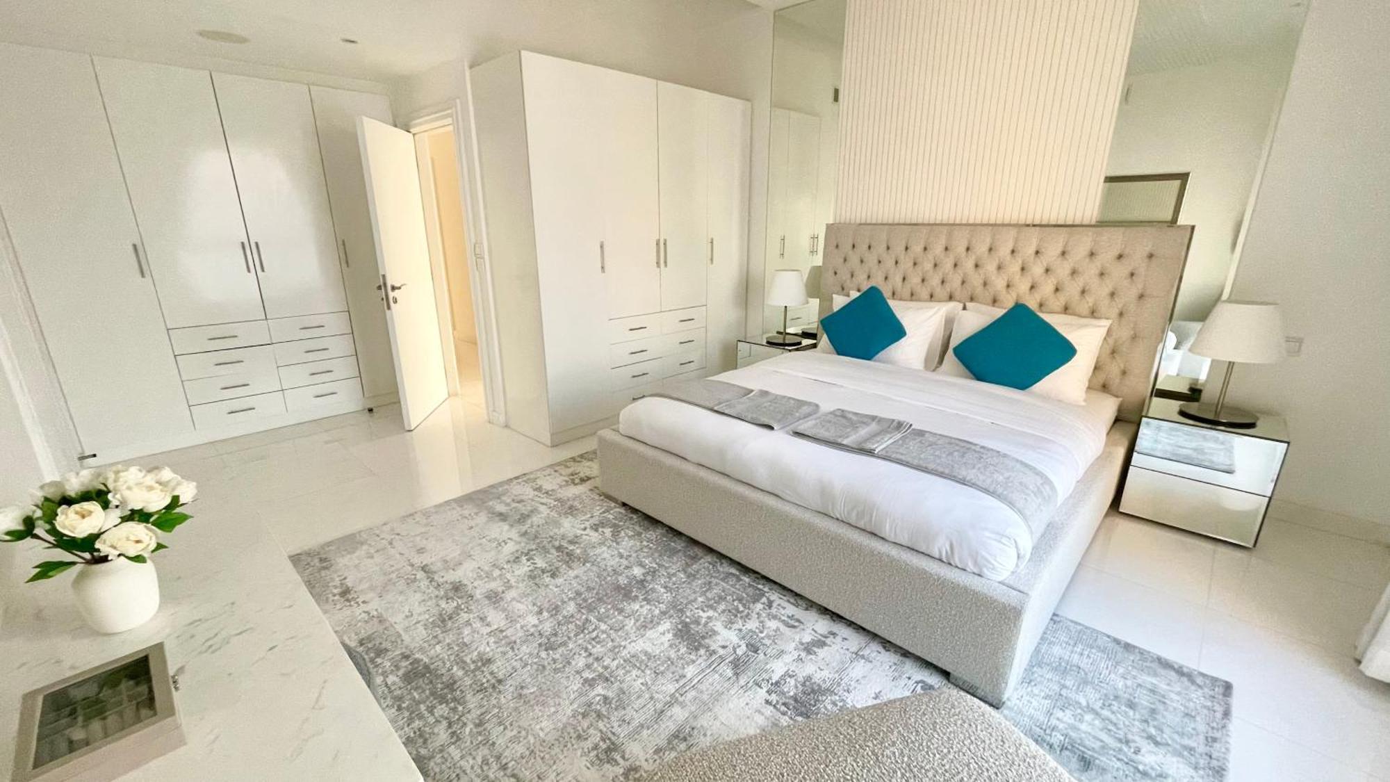 Jbr Beachfront Luxe Apartment All Rooms Sea Facing دبي المظهر الخارجي الصورة