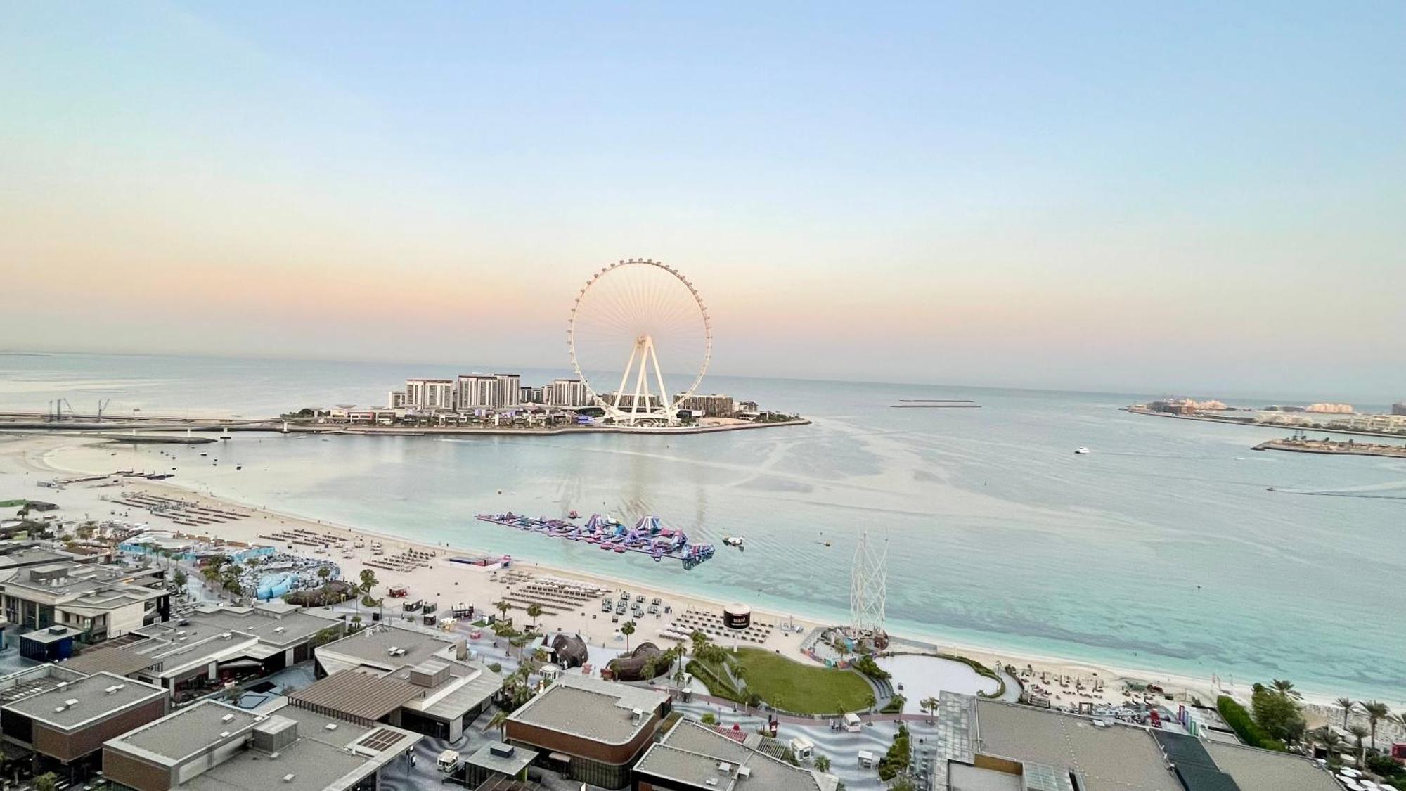 Jbr Beachfront Luxe Apartment All Rooms Sea Facing دبي المظهر الخارجي الصورة