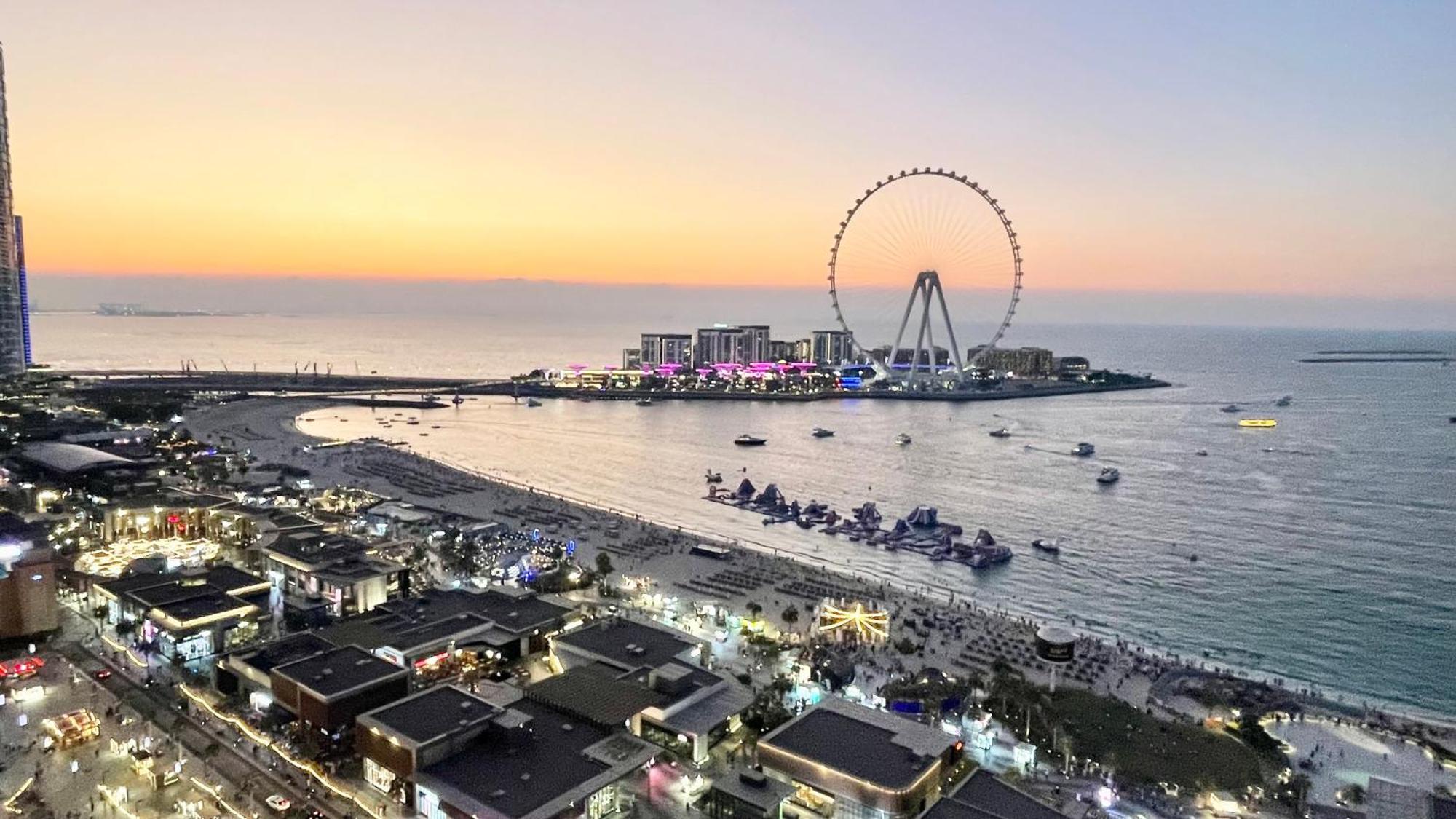 Jbr Beachfront Luxe Apartment All Rooms Sea Facing دبي المظهر الخارجي الصورة
