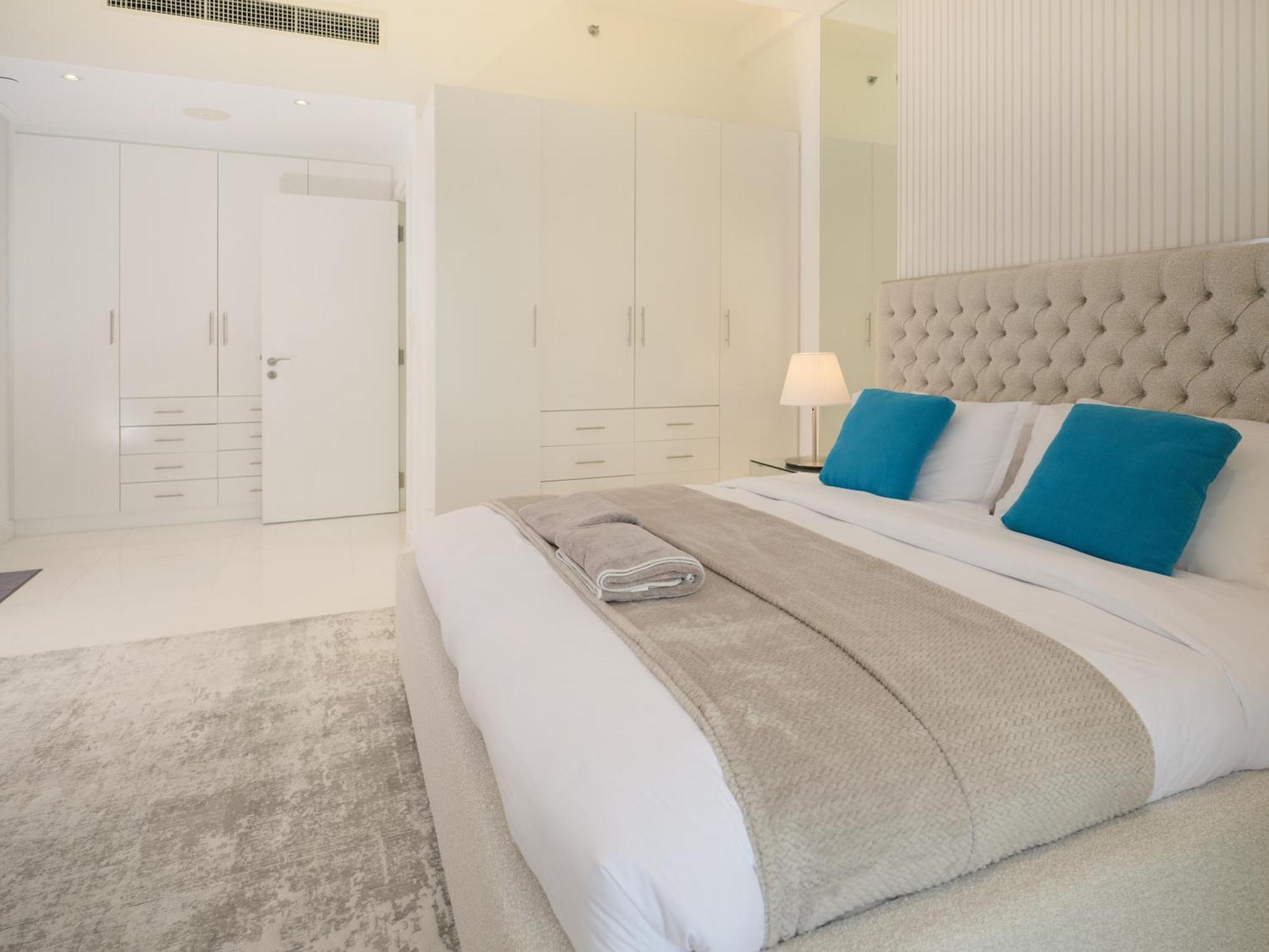 Jbr Beachfront Luxe Apartment All Rooms Sea Facing دبي المظهر الخارجي الصورة
