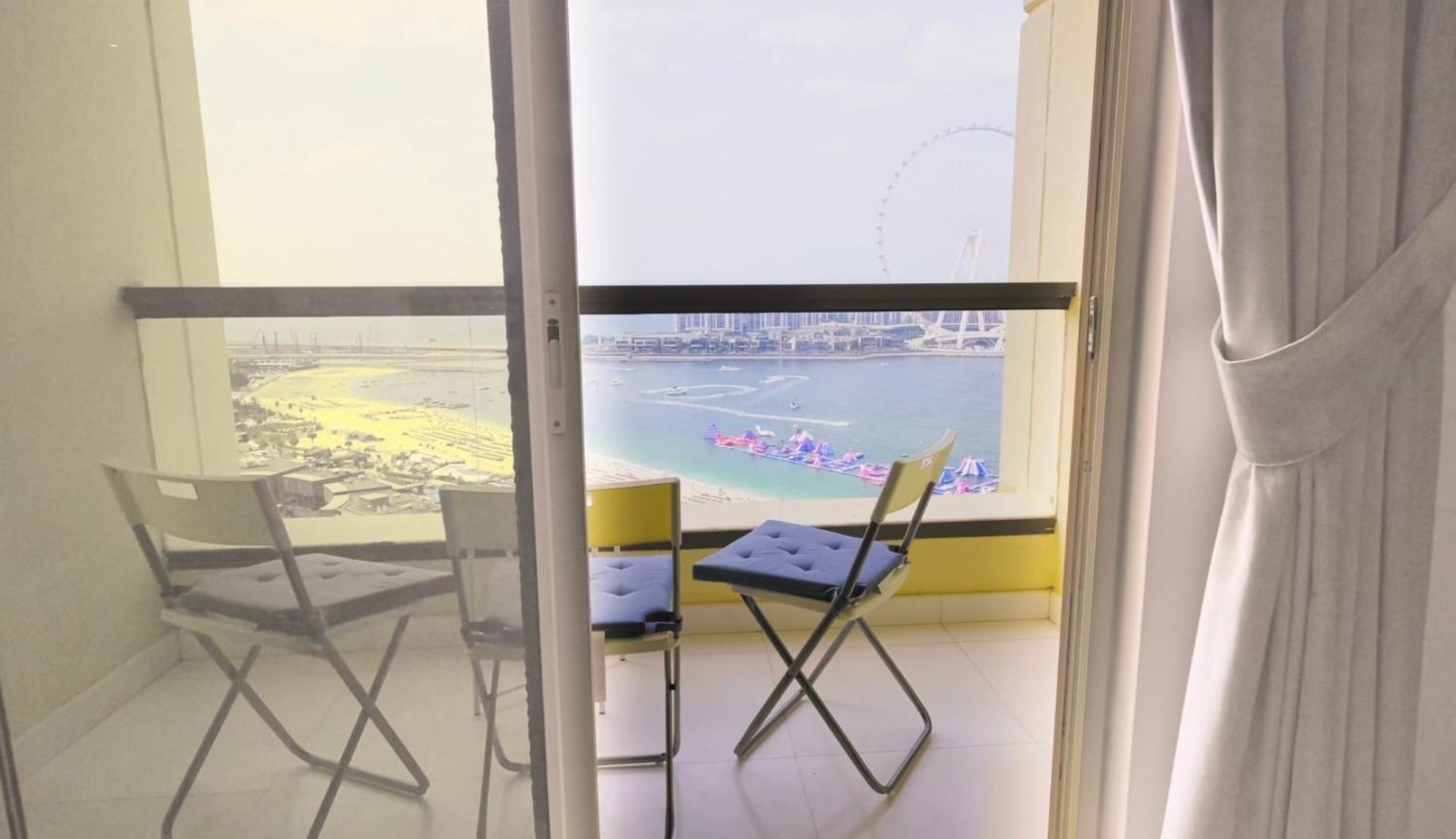 Jbr Beachfront Luxe Apartment All Rooms Sea Facing دبي المظهر الخارجي الصورة